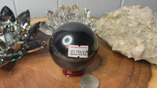 Load and play video in Gallery viewer, Shungite Spheres with Stands
