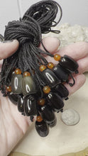Load and play video in Gallery viewer, Rainbow Obsidian Pendants
