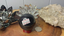 Load and play video in Gallery viewer, Shungite Spheres with Stands
