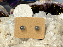 Load image into Gallery viewer, Moonstone Sterling Silver Post Earrings
