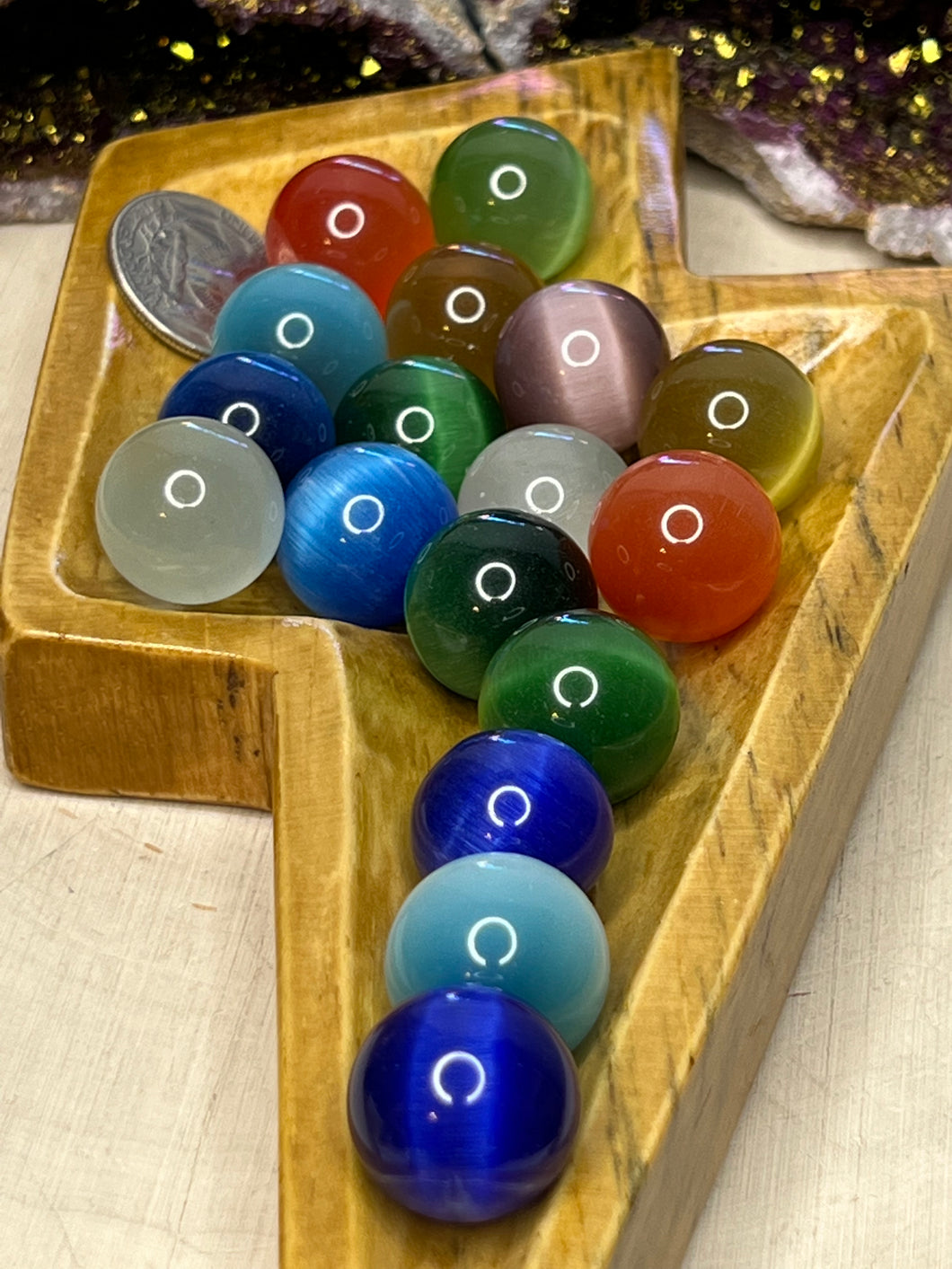 Cat Eye Mini Spheres
