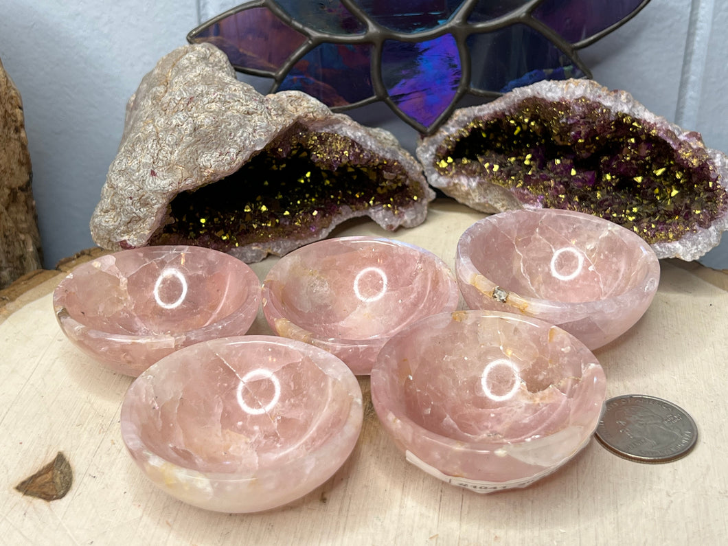 Rose Quartz Bowls