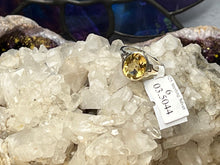 Load image into Gallery viewer, Faceted Citrine Sterling Silver Rings Sizes 6-9
