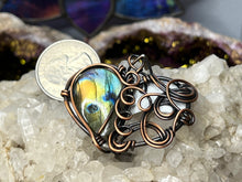 Load image into Gallery viewer, Labradorite Wire Wrapped Pendants
