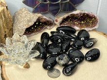 Load image into Gallery viewer, Black Tourmaline Large Tumbles
