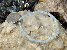 Load image into Gallery viewer, Aquamarine Faceted Bracelets
