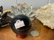 Load image into Gallery viewer, Shungite Spheres with Stands
