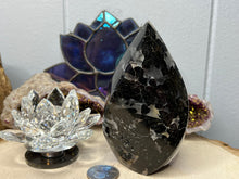 Load image into Gallery viewer, Black Tourmaline in Quartz Flames

