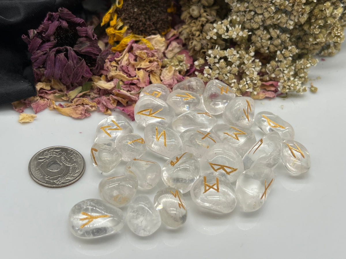 Quartz Rune Sets – Crystal Intuition Az