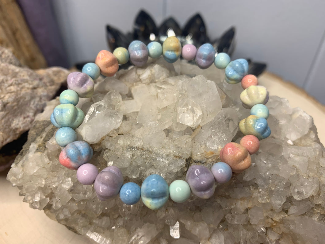 Rainbow Stone Bracelets