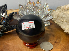Load image into Gallery viewer, Shungite Spheres with Stands
