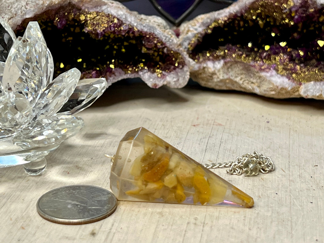 Yellow Aventurine Pendulum