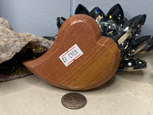 Load image into Gallery viewer, Peach Calcite Hearts
