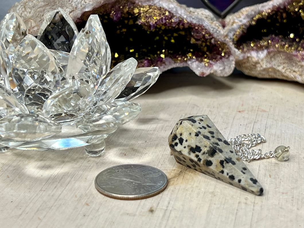 Dalmatian Stone Jasper Pendulums